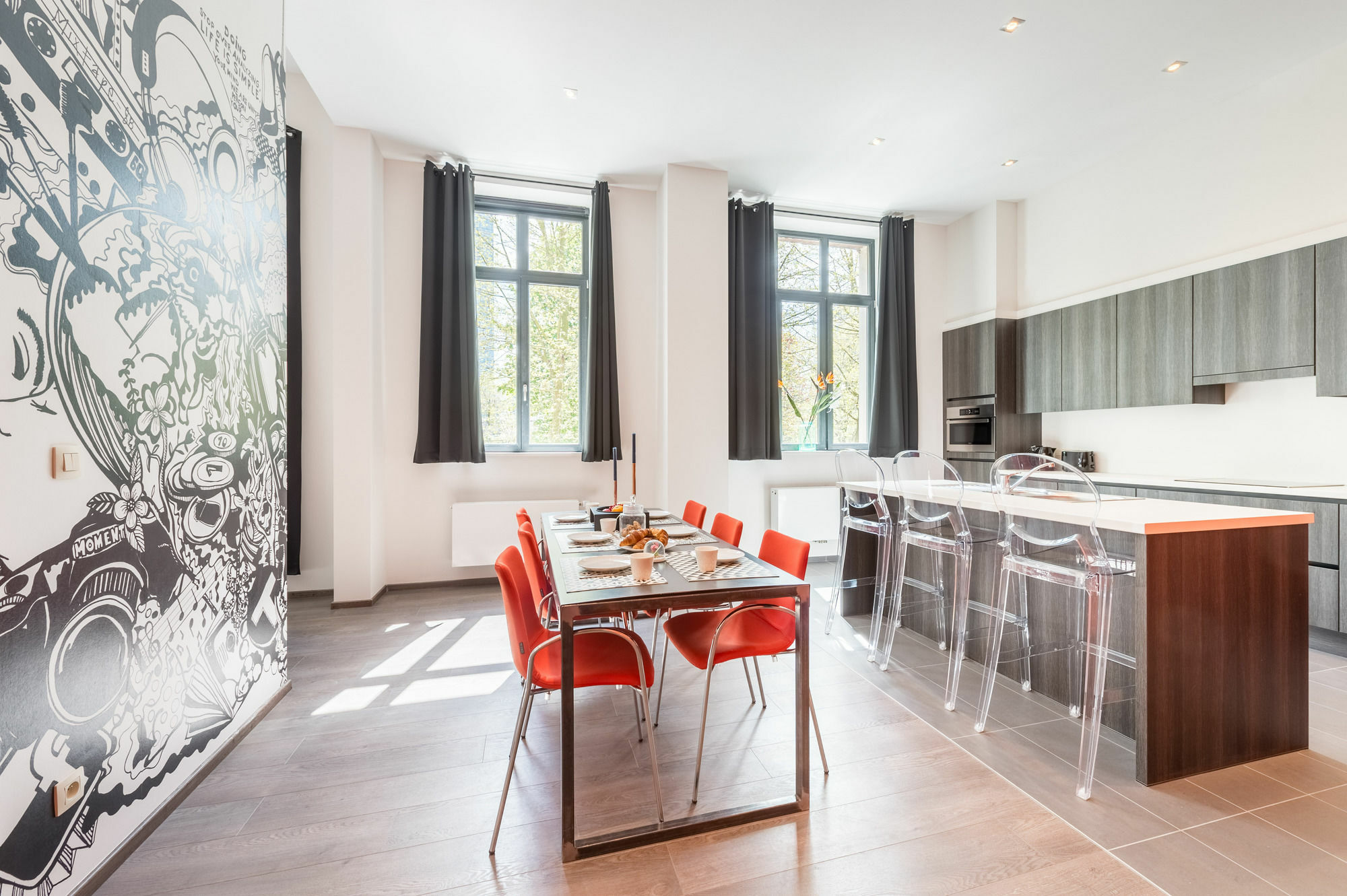 Smartflats - Berlaymont Apartment Brussels Ngoại thất bức ảnh